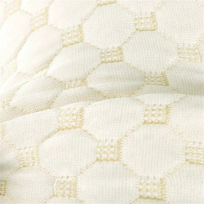 Knitted Antibacterial Cotton Massage Neck Pillow with Removable Cover - A-1 Thread Vault