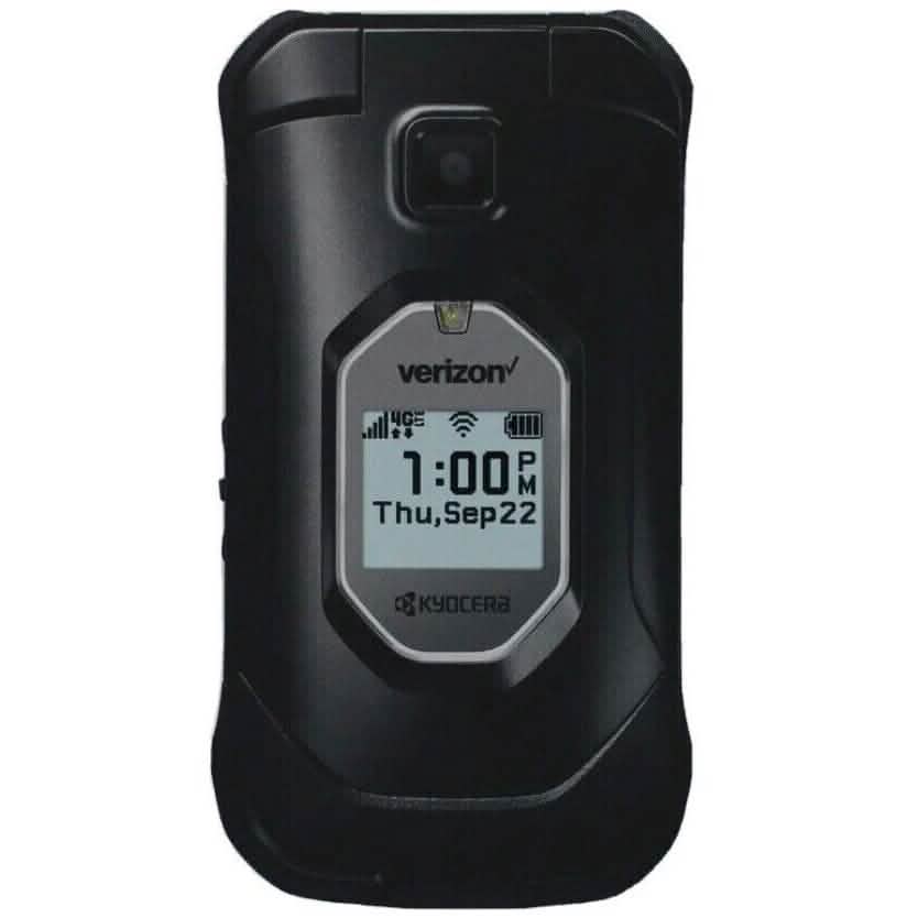 Kyocera DuraXV Extreme+ PLUS E4811 Rugged 4G LTE Flip Basic Cell Phone Verizon (Refurbished) - A-1 Thread Vault