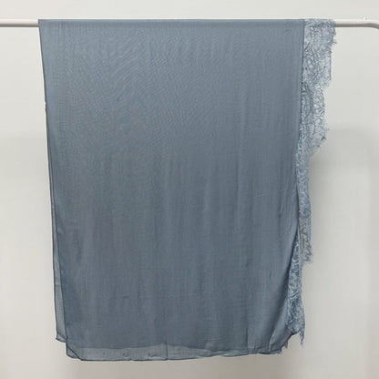 Lace Trim Rayon Hijab Scarf(MH211) - A-1 Thread Vault
