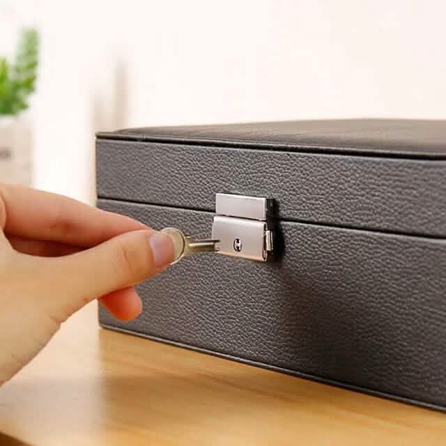 Lady PU Leather Jewelry Box - A-1 Thread Vault