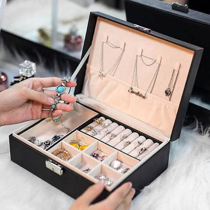 Lady PU Leather Jewelry Box - A-1 Thread Vault