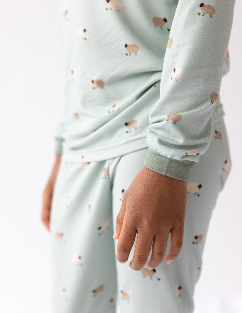 Lamb Bamboo Kids Pajama Set - A-1 Thread Vault