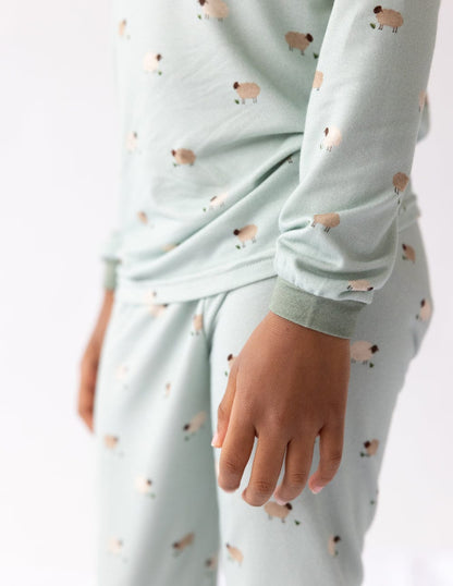 Lamb Bamboo Kids Pajama Set - A-1 Thread Vault