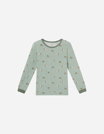 Lamb Bamboo Kids Pajama Set - A-1 Thread Vault