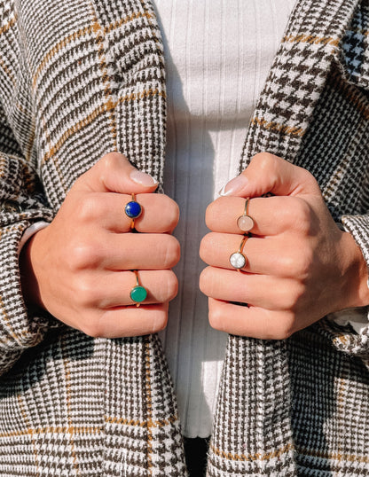 Lapis Lazuli Ring - A-1 Thread Vault