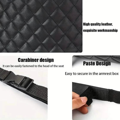 Large Capacity Car Seat Back Organizer with Storage Bag - A-1 Thread Vault
