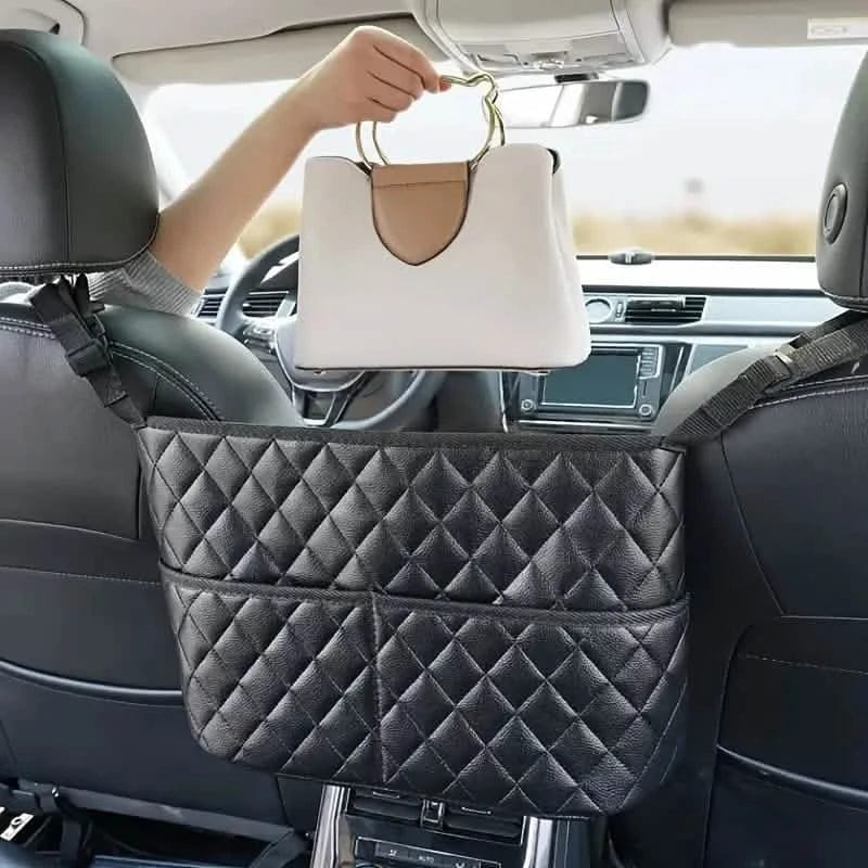 Large Capacity Car Seat Back Organizer with Storage Bag - A-1 Thread Vault