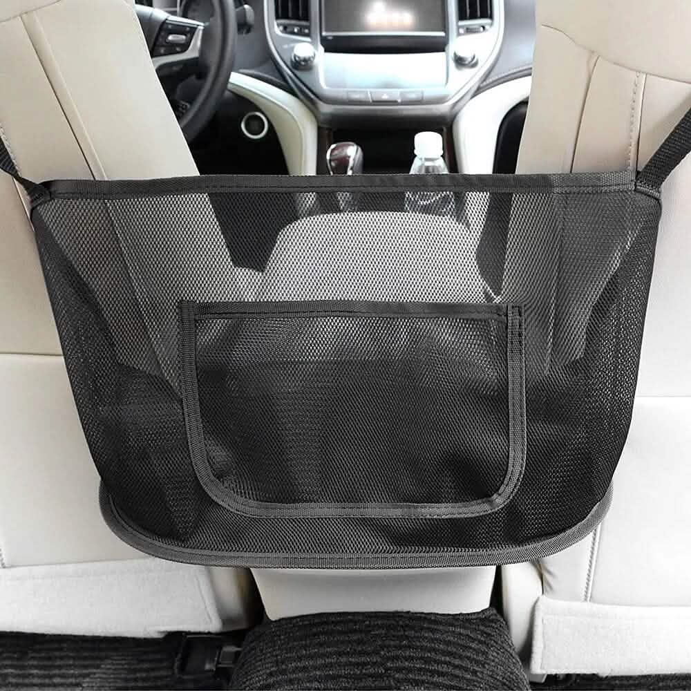 Large Capacity Car Seat Net Pocket - A-1 Thread Vault