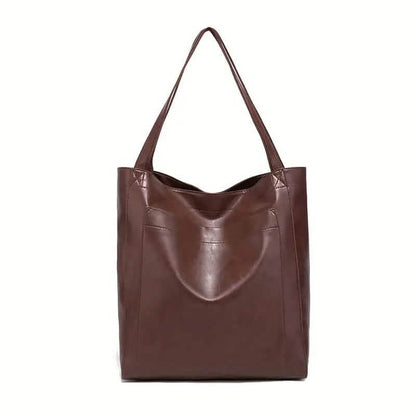 Large Capacity Soft Leather Handbags for Women - A-1 Thread Vault