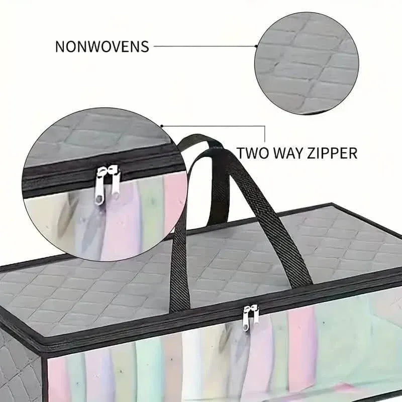 Large Under Bed Storage Bag with Zips - A-1 Thread Vault