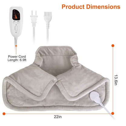 Large Weighted Heating Pad for Neck and Shoulders - A-1 Thread Vault