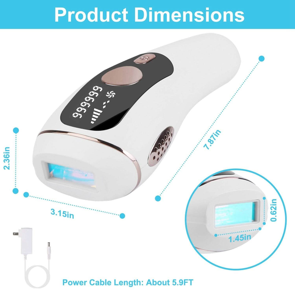 Laser Hair Removal Ice Cooling Permanent IPL - A-1 Thread Vault