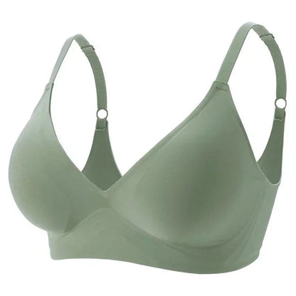 Latex Jelly Underwear Seamless Bras for Woman Wireless Sleep Removable Padded Bralette One Piece Brassiere No Wire Comfortable - A-1 Thread Vault