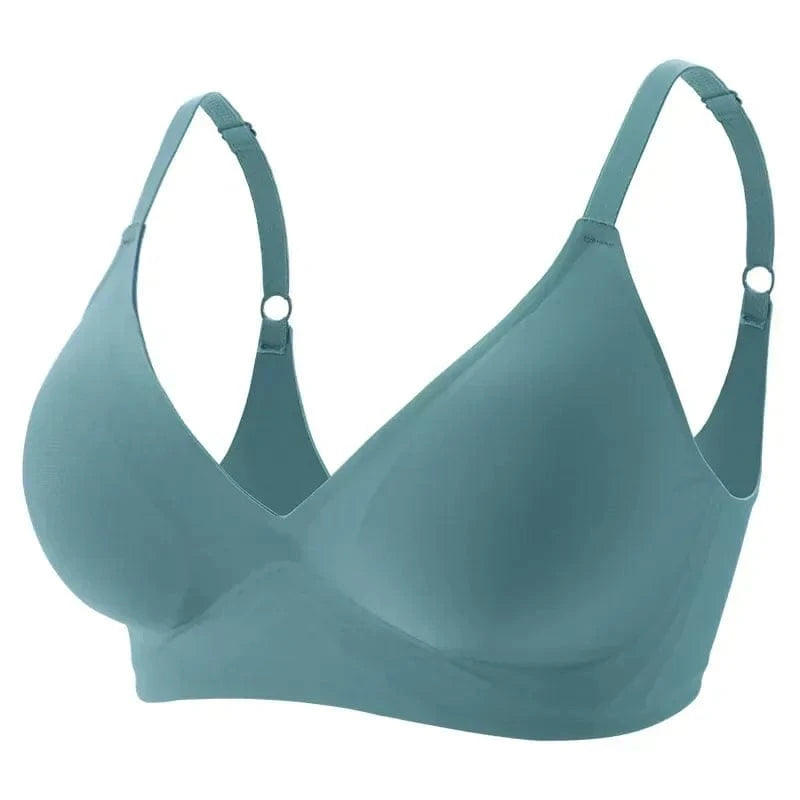 Latex Jelly Underwear Seamless Bras for Woman Wireless Sleep Removable Padded Bralette One Piece Brassiere No Wire Comfortable - A-1 Thread Vault
