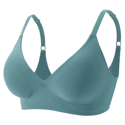 Latex Jelly Underwear Seamless Bras for Woman Wireless Sleep Removable Padded Bralette One Piece Brassiere No Wire Comfortable - A-1 Thread Vault