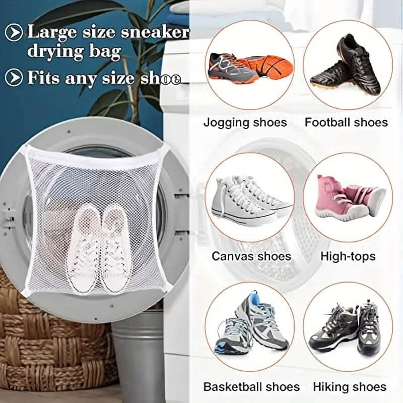 Laundry Sneaker Dryer Door Net Bag - A-1 Thread Vault