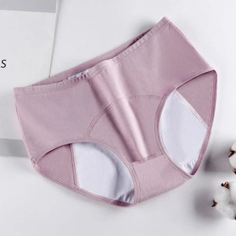 Leakproof Women Panties 3XL 4XL Waterproof Menstrual Underwear Heavy Absorbency Physiological Period Briefs Incontinence - A-1 Thread Vault