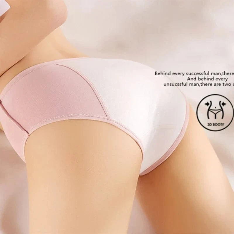 Leakproof Women Panties 3XL 4XL Waterproof Menstrual Underwear Heavy Absorbency Physiological Period Briefs Incontinence - A-1 Thread Vault