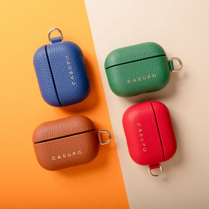 Leather Airpod Case - Tan - A-1 Thread Vault
