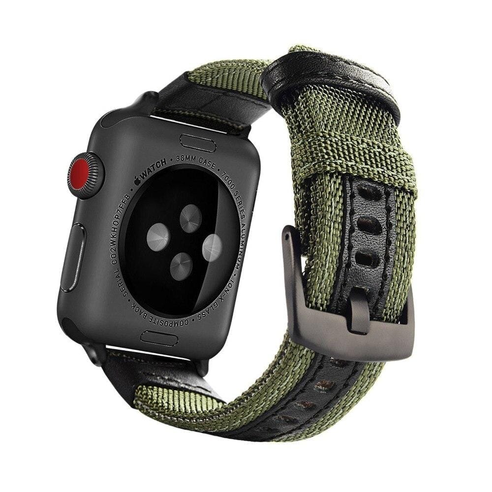 Leather Apple Watch Bands - A-1 Thread Vault