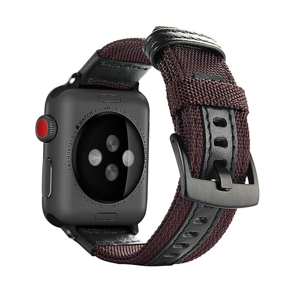 Leather Apple Watch Bands - A-1 Thread Vault