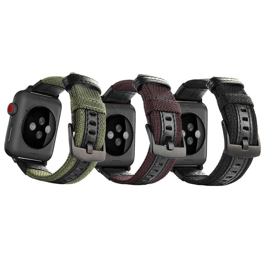 Leather Apple Watch Bands - A-1 Thread Vault