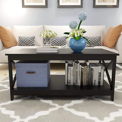 Lecut 39.56” L Concise Style Coffee Table Oxford Console Table - A-1 Thread Vault