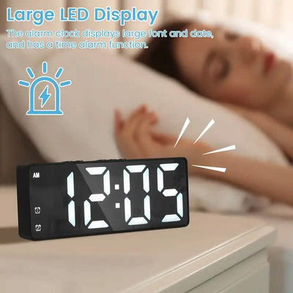 LED Digital Alarm Clock with Dual Alarms, Voice Control and more - A-1 Thread Vault