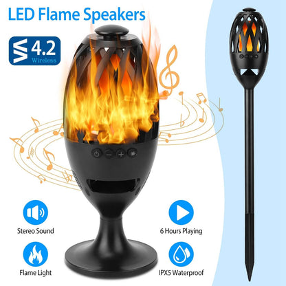 LED Flame Speakers Torch - A-1 Thread Vault