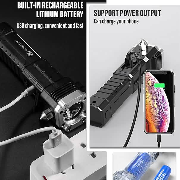 LED Flashlight Super Bright - A-1 Thread Vault