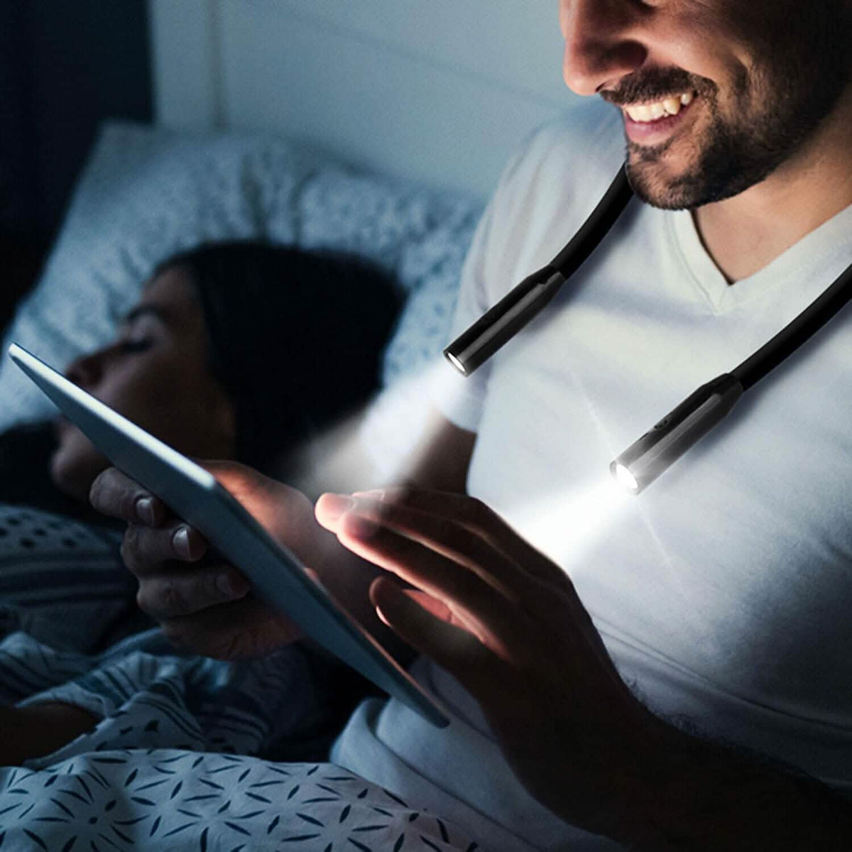 LED Hands-free Flashlight Neck Lamp - A-1 Thread Vault