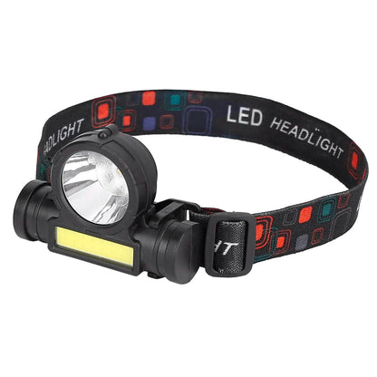 LED Headlight Super Bright Head Torch with 3 Lighting Modes - A-1 Thread Vault