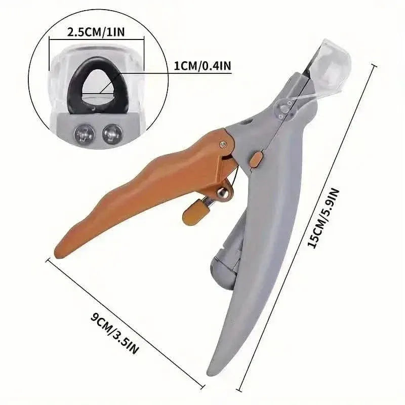 LED Light Pet Nail Clippers with Illumination for Safe Trimming - A-1 Thread Vault