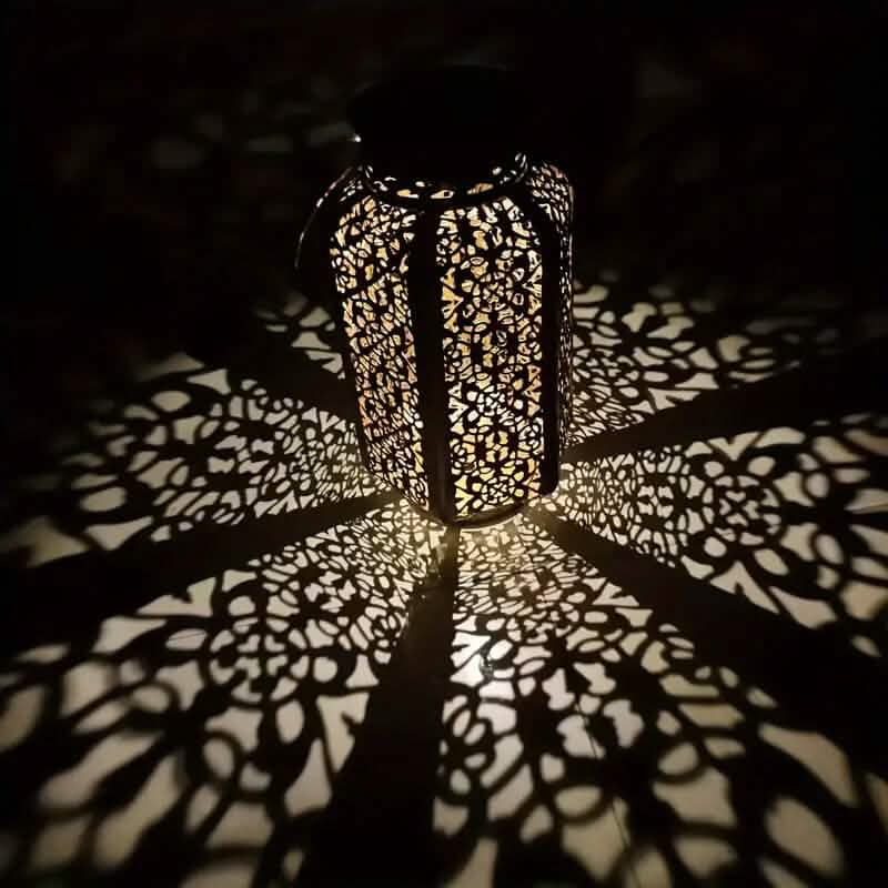LED Metal Lantern Solar Lamp - A-1 Thread Vault