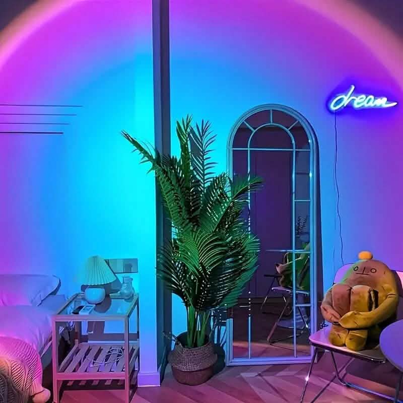 LED Projection Sunset Rainbow Lamp - A-1 Thread Vault