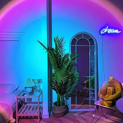 LED Projection Sunset Rainbow Lamp - A-1 Thread Vault