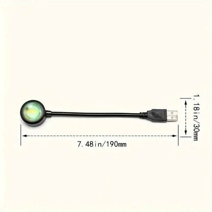 LED Projection Sunset Rainbow Lamp - A-1 Thread Vault