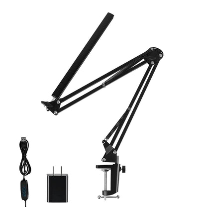 LED Reading Desk Lamp with Clamp Adjustable Swing Arm - A-1 Thread Vault