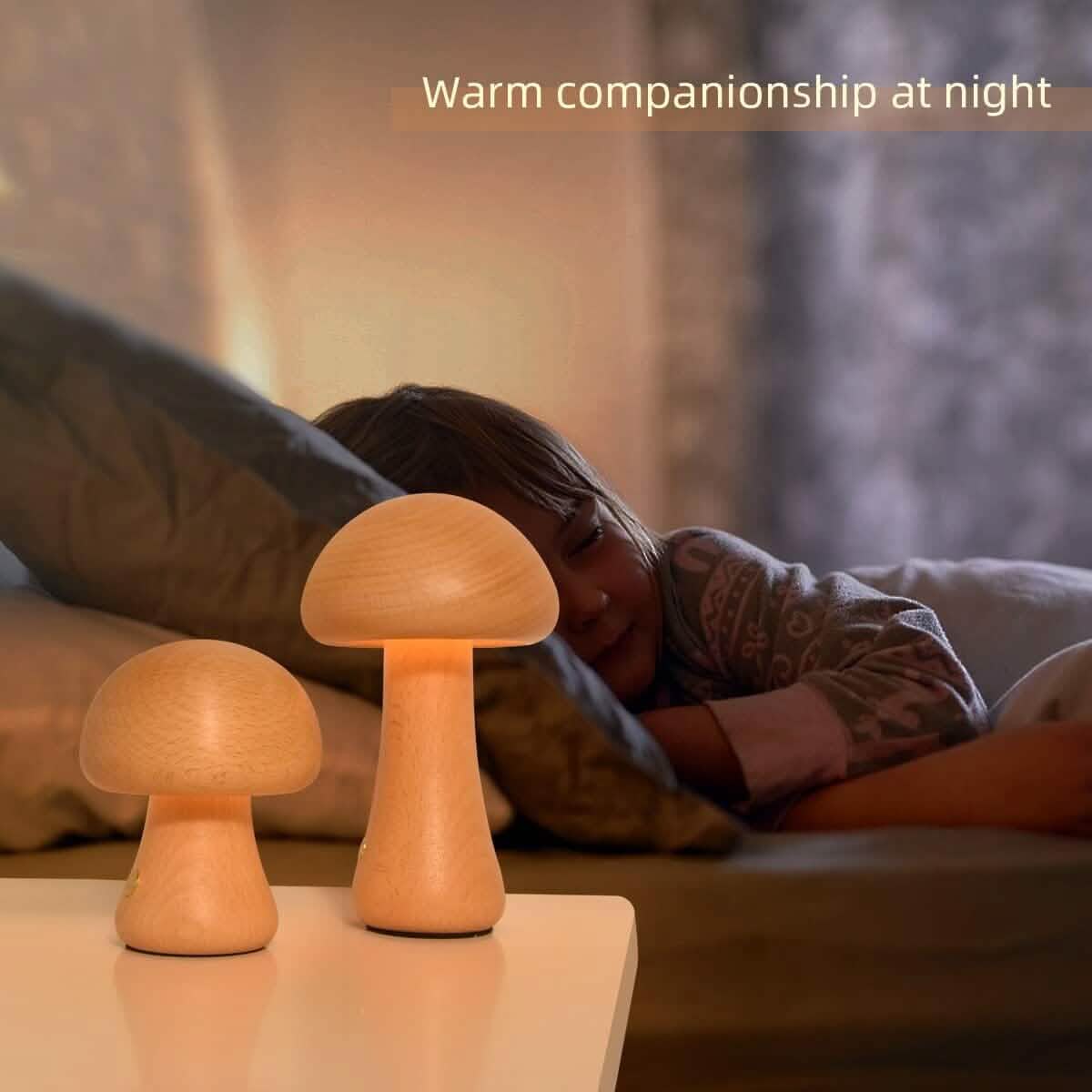LED Rechargeable Creative Mushroom Table Lamp - A-1 Thread Vault