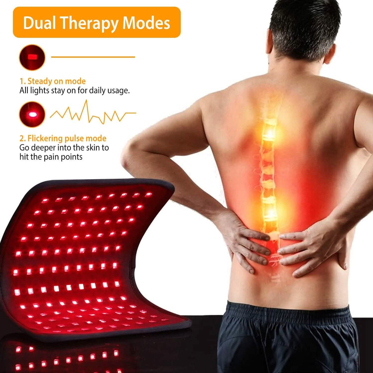 LED Red Light Therapy Belt - A-1 Thread Vault