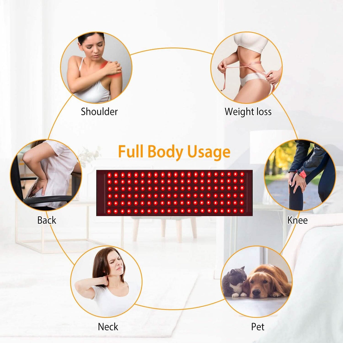 LED Red Light Therapy Belt - A-1 Thread Vault