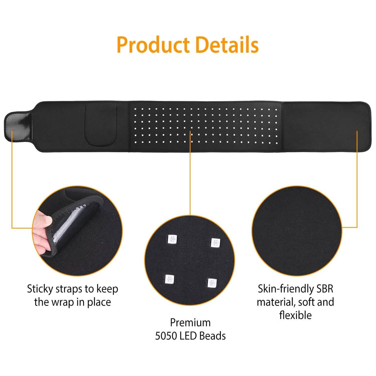 LED Red Light Therapy Belt - A-1 Thread Vault
