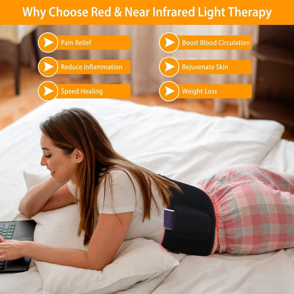 LED Red Light Therapy Belt - A-1 Thread Vault