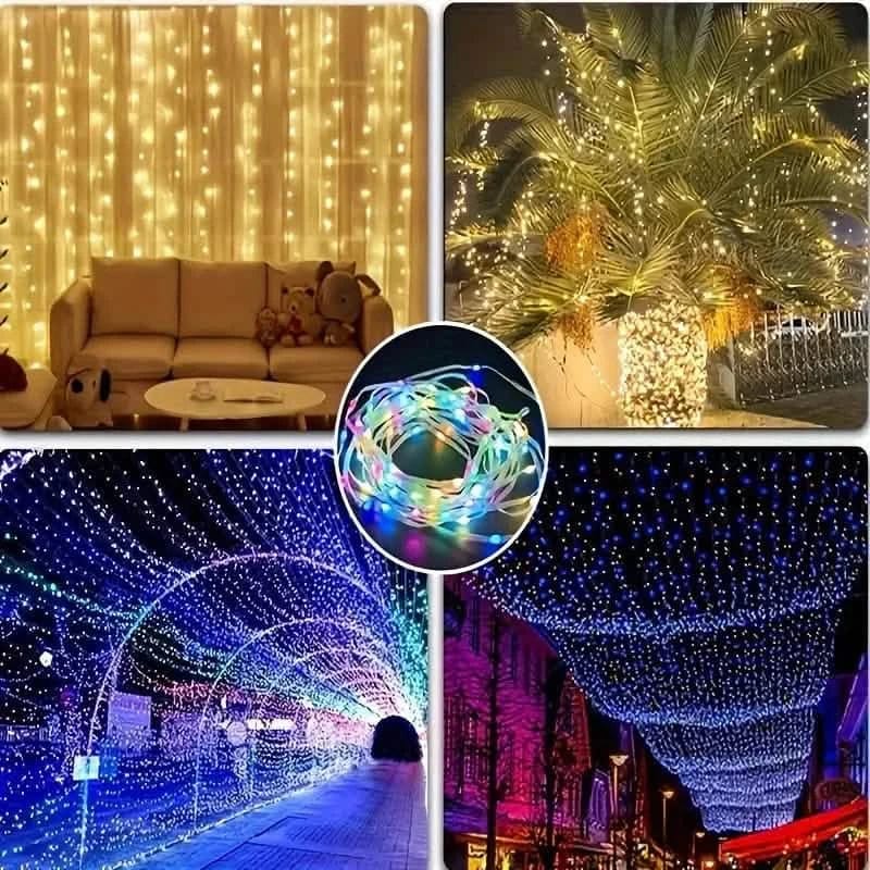 LED Rope Lights Outdoor, RGB Remote Control Fairy String Lights Plug In With 200 LEDs - A-1 Thread Vault
