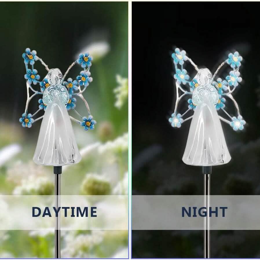 LED Solar Angel Garden Stake Lights - A-1 Thread Vault