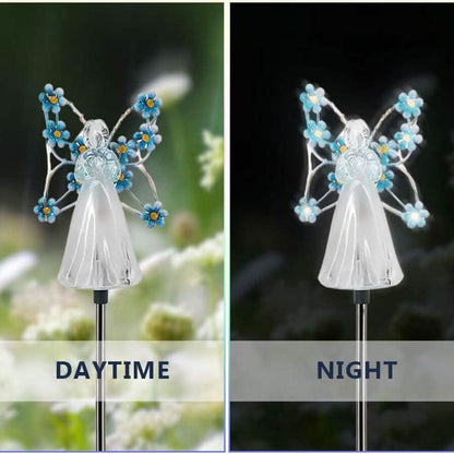 LED Solar Angel Garden Stake Lights - A-1 Thread Vault