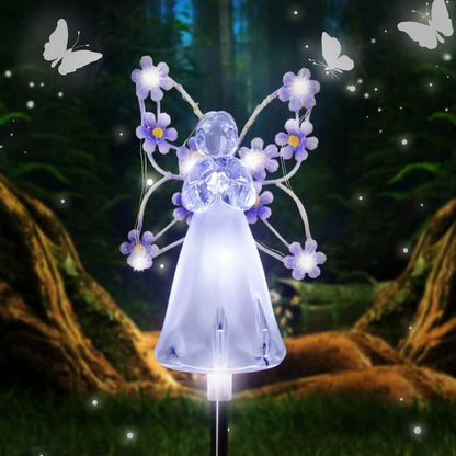 LED Solar Angel Garden Stake Lights - A-1 Thread Vault