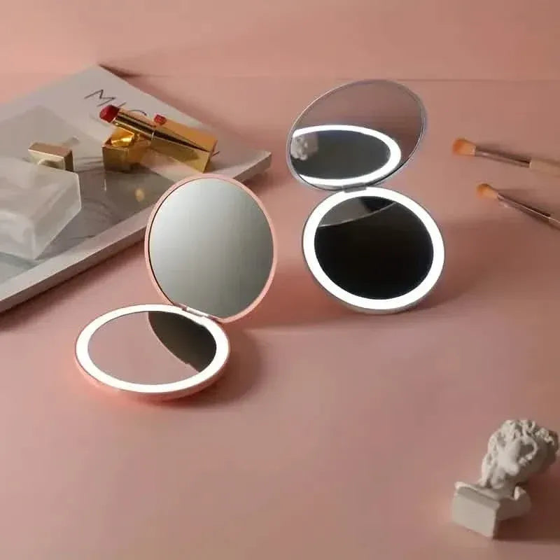 LED Travel Makeup Mirror - A-1 Thread Vault