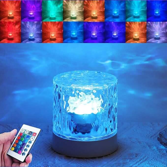 LED Water Ripple Ambient Night Light - A-1 Thread Vault