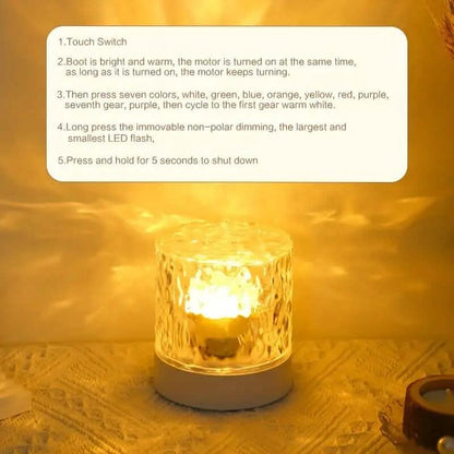 LED Water Ripple Ambient Night Light - A-1 Thread Vault